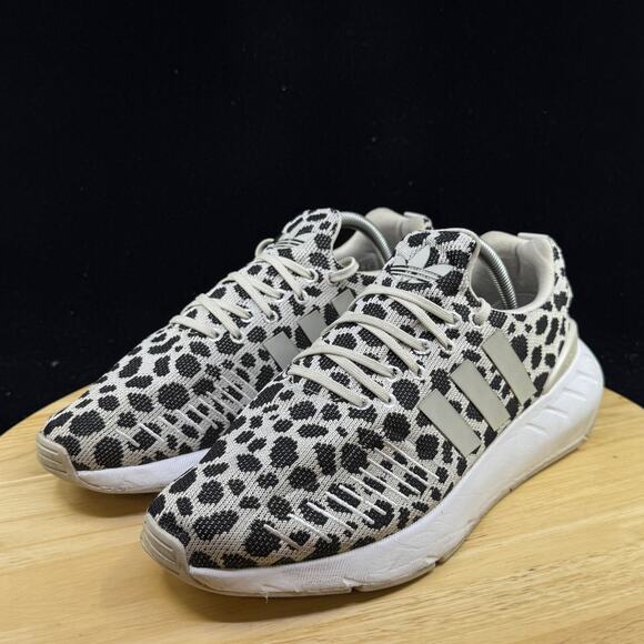 adidas Swift Run 22 Womens Running Shoes Cheetah Print GZ4976 Size 9.5 - Picture 7 of 10